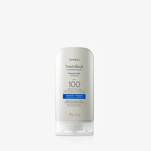Protector Solar Total Block Ultraprotección SPF 100 — producto Yanbal original